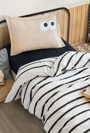 L'essentiel linge de maison Juego de Fundas de Almohada Oxford, Marrón